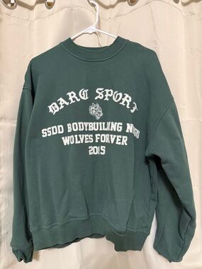 Darc Sport Forest Green 'Wolves Forever' Crewneck Sweatshirt